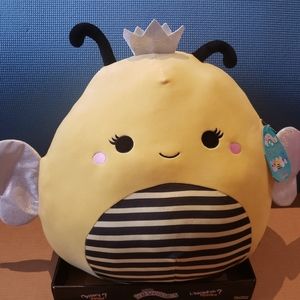 Squishmallow 16" New Sunny Bee 3D Crown